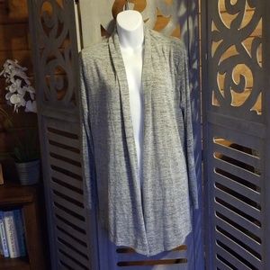 Gray Cardigan long sweater